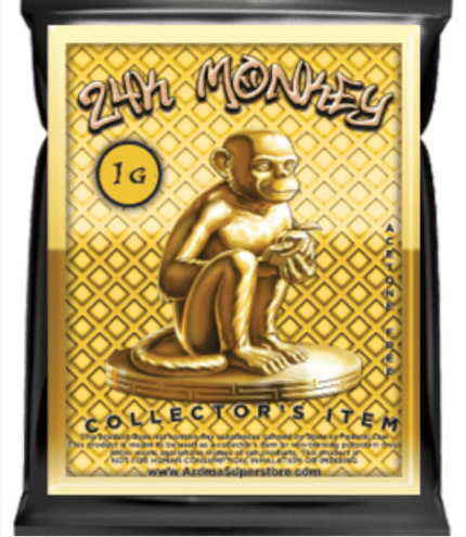 24k monkey herbal incense